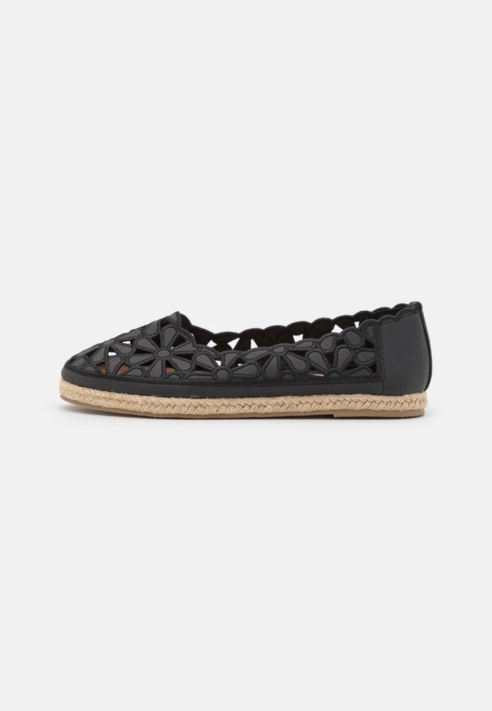 Ballerine Anna Field Espadrillas Plates Slip on Noir Femme | EAL-9725887